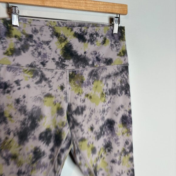 Lululemon Align High-Rise Crop 21" Radial Tie Dye Mauve Grey Multi - Picture 3 of 6